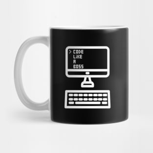 Code like a boss Mug